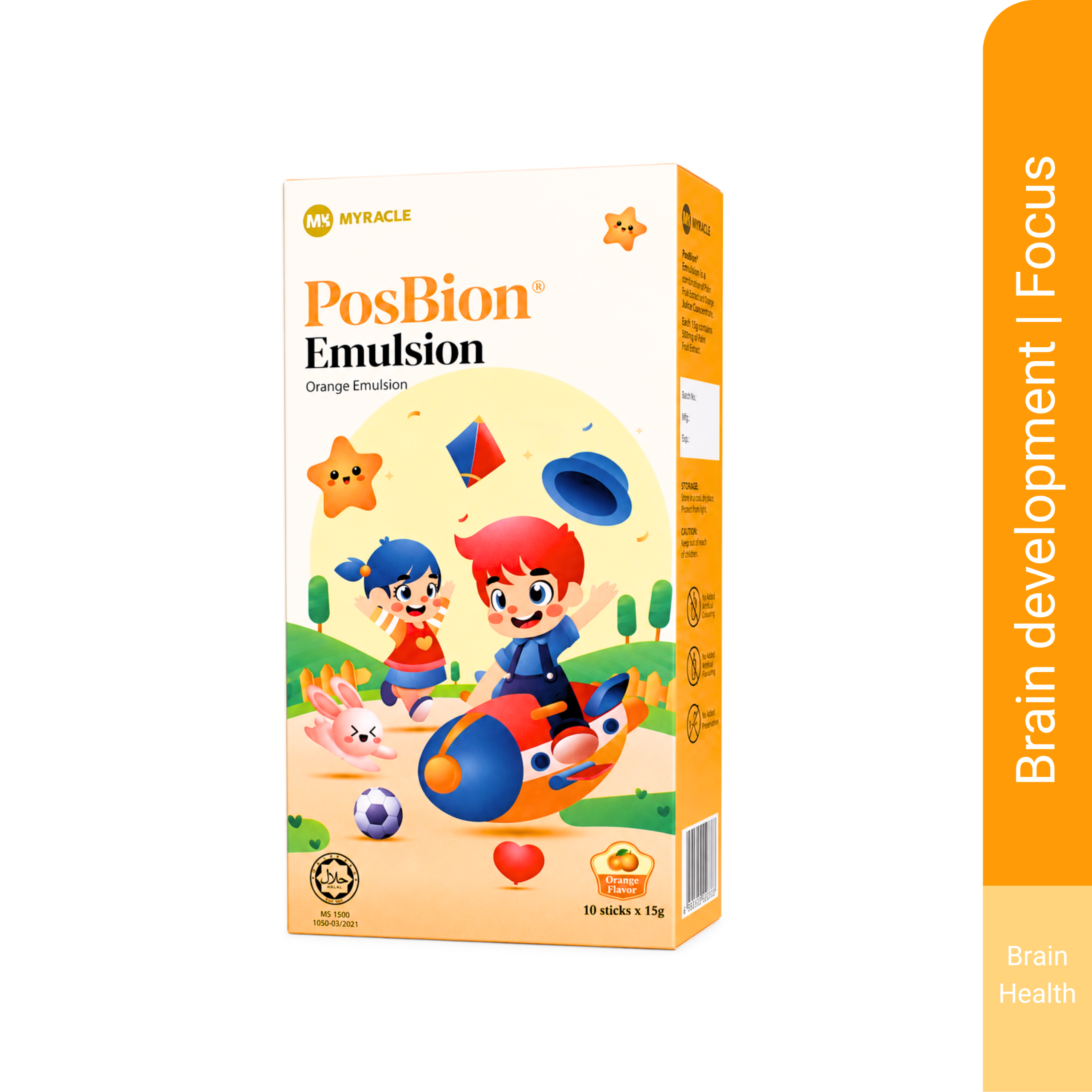 PosBion Emulsion (Orange) 10 sachet